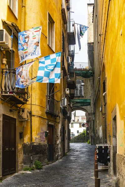 Neapel Italien Mai 2023 Die Stadt Feiert Die Euphorie Für — Stockfoto