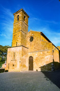 Chiesa di San Giovenale. Kilisede 12. ve 13. yüzyıllara ait Orvieto, Umbria Italya 'daki freskler ve eserler bulunuyor.