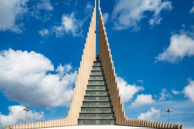 Napoli, İtalya 'daki iş merkezi Centro Direzionale' nin detayları