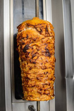 Izgarada et kebabı, yakın çekim..