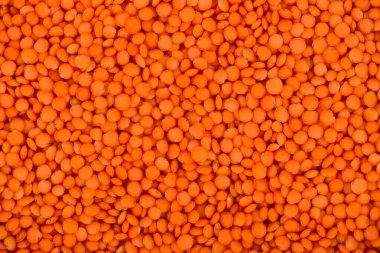 Kırmızı mercimeklerin arkaplanı, görünümü kapat