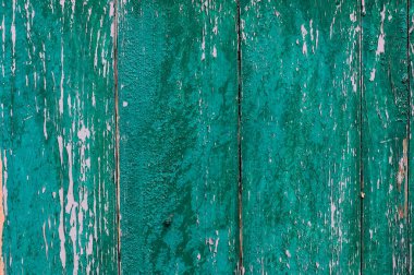 Mavi çatlamış boyalı ahşap bir doku.