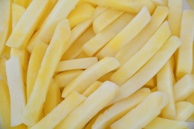 arka plan olarak patates cipsi