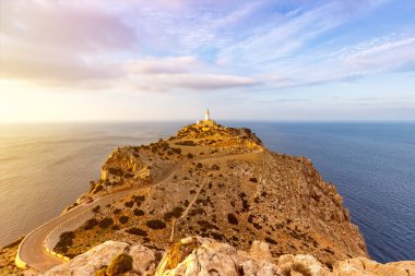 Majorca Mallorca Cap Formentor landscape nature Mediterranean Sea Spain travel copy space