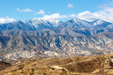 San Gabriel Dağları manzara gezisi Los Angeles, Kaliforniya, ABD