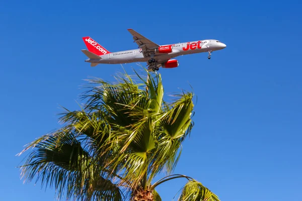 Tenerife Spanya Eylül 2022 Jet2 Boeing 757 200 Uçağı Spanya — Stok fotoğraf