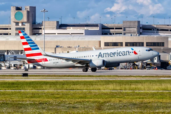 West Palm Beach Estados Unidos Noviembre 2022 American Airlines Boeing —  Fotos de Stock