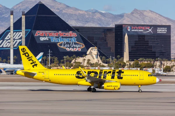 Las Vegas Vereinigte Staaten November 2022 Spirit Airbus A320 Flugzeug — Stockfoto