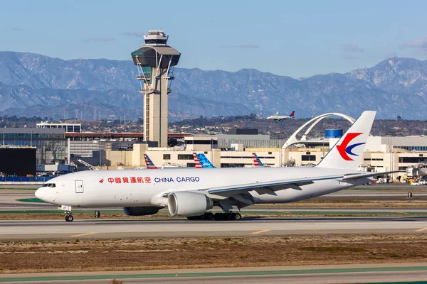 Los Angeles Stati Uniti Novembre 2022 Cina Cargo Boeing 777 — Foto Stock