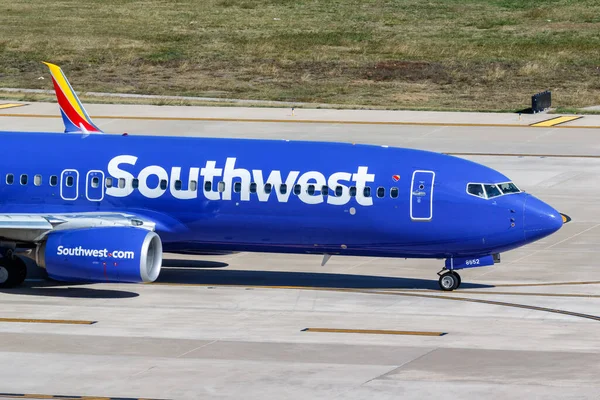 Dallas Ηνωμένες Πολιτείες Νοεμβρίου 2022 Southwest Boeing 737 800 Αεροπλάνο — Φωτογραφία Αρχείου