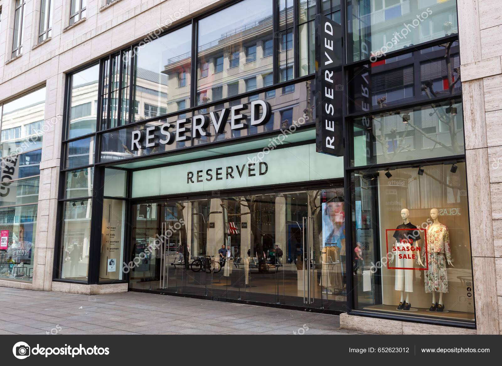 Stuttgart Germany April 2023 Reserved Store Brand Shop Logo Retail – Stock  Editorial Photo © Boarding2Now #652623012