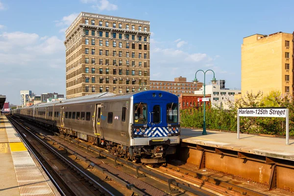 Nova Iorque Estados Unidos Maio 2023 Metro North Railroad Commuter — Fotografia de Stock