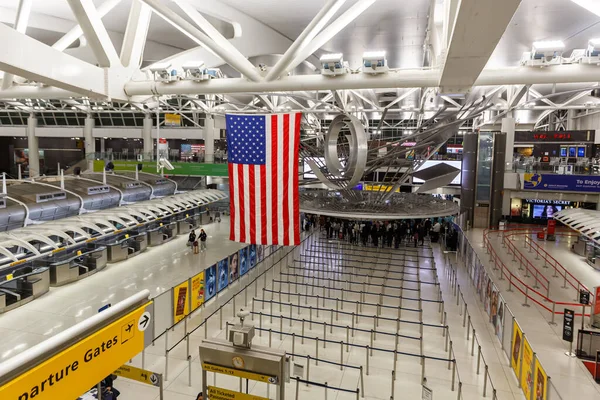 New York États Unis Avril 2023 Terminal Aéroport Jfk New Images De Stock Libres De Droits