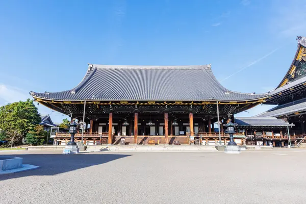 Temple Monastère Bouddhiste Higashi Hongan Dans Vieille Ville Historique Kyoto — Photo