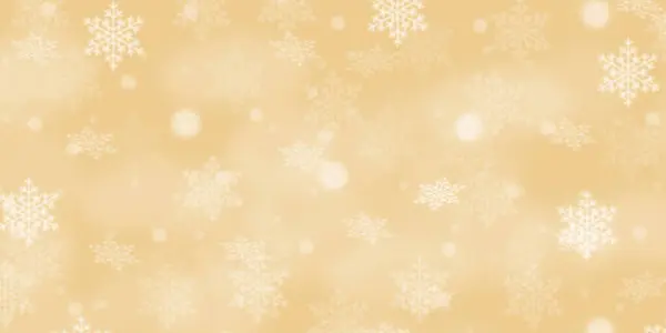 Natal Fundo Padrão Cartão Papel Parede Dourado Com Espaço Cópia — Fotografia de Stock
