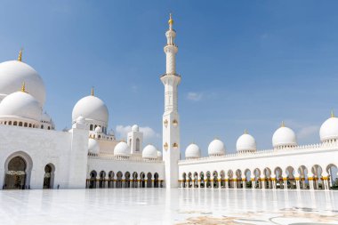 Şeyh Zayed Ulu Cami Binası Abu Dabi, Birleşik Arap Emirlikleri