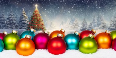 Ağaç arka planlı Noel kartı dekorasyonuName