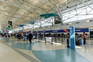 Fort Lauderdale, ABD - 20 Ekim 2024: Fort Lauderdale Havaalanı, ABD.