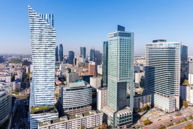 Varşova gökdeleni şehir merkezindeki Varşova, Polonya 'daki gayrimenkul.