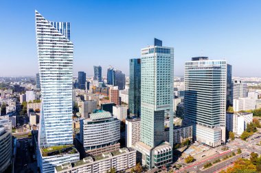 Varşova gökdeleni şehir merkezindeki Varşova, Polonya 'daki gayrimenkul.