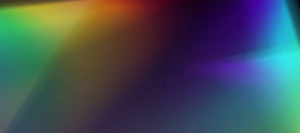 Superposición Refracción Del Arco Iris Destello Fuga Efecto Luz Prismática — Archivo Imágenes Vectoriales