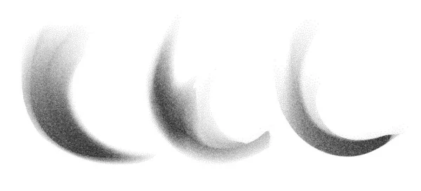 Всплески Угля Текстура Зерна Черной Точки Абстрактный Эффект Песка Градиент — стоковый вектор