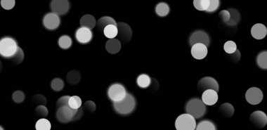 Beyaz bokeh, bulanık arka plan, parlak ışıklar, bulanık parıltı efekti. Parlak, yumuşak, soyut bir arkaplan. Vektör illüstrasyonu.