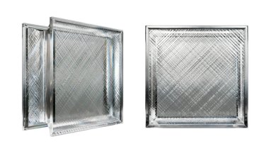  İç tasarım için şeffaf cam blok. Estetik ve modern şekilli. Ev, banyo ve ofis için çeşitli binalar. 3 Boyutlu Hazırlama