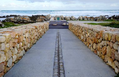 Cape Agulhas, Afrika 'nın en güney ucu.