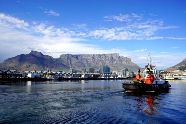 Cape Town, Güney Afrika 'da V + A Watefront                               