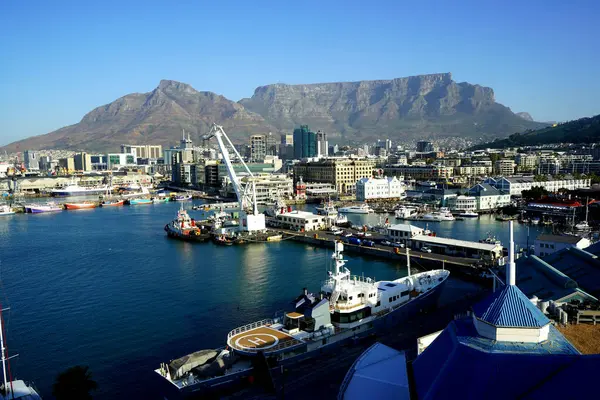 Ватфронт Кейптауні Південна Африка Стокове Зображення