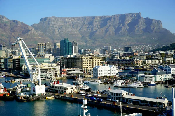 Watefront Kapstaden Sydafrika Stockbild