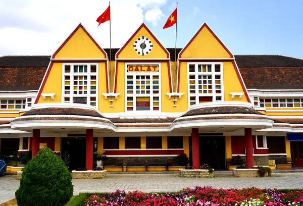 Landmark Station Building Lat Vietnam Stockfoto