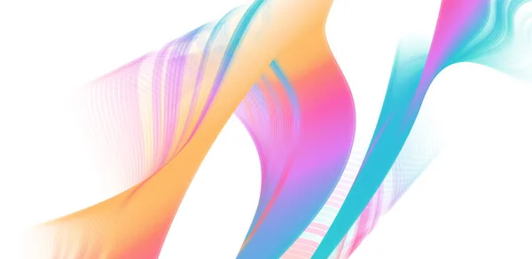 抽象的波浪线 液体颜色的形状 为您的设计提供图形化概念 — 图库矢量图片