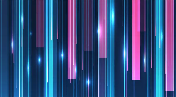 Abstract Blue Lines Dark Background Magic Light Effects Graphic Concept Vector Graphics