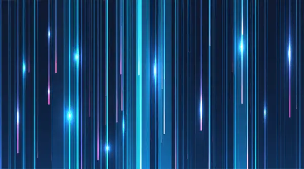 Líneas Azules Abstractas Sobre Fondo Oscuro Efectos Luz Mágicos Concepto Vectores De Stock Sin Royalties Gratis