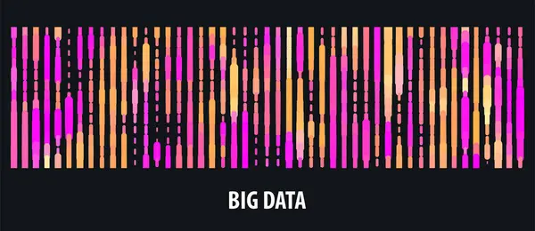 Big Data Visualization Dna Genomic Test Genom Map Abstract Infographics Vector Graphics