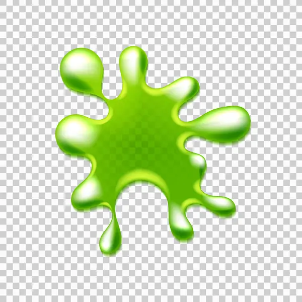 Realistic Green Slime Illustration Isolated Transparent Background Graphic Concept Your Royalty Free Stock Vectors