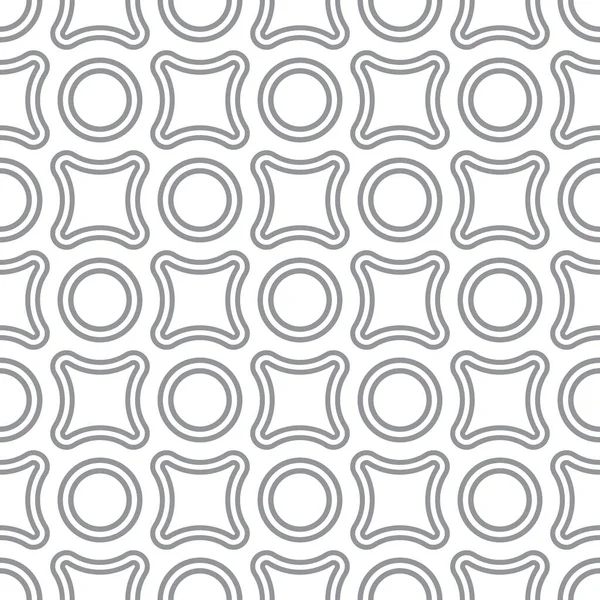 Geometrik dikişsiz desen. Geometrik şekillerin soyut arkaplanı. Tek renkli daireler ve haçlar. Web tasarımı, tekstil baskısı ve ambalaj kağıdı için basit tasarım duvar kağıdı.