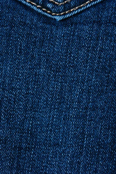 Farmerháttér Fénymásoló Hellyel Kék Farmer Textúra Függőleges Formátumban — Stock Fotó