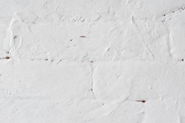 White brick wall. Light background with copy space.