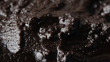 Fındıklı çikolata ezmesi, çikolata arkaplan, duvar kağıtları..