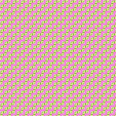 Abstract pattern of the pink tulips