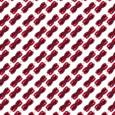 Abstract closeup of cherry pattern
