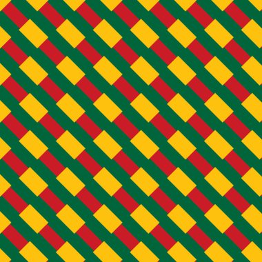 Abstract pattern of the Lithuania flag