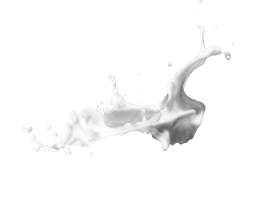 beyaz süt sıçrama portre