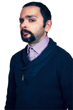 sakallı adam portresi