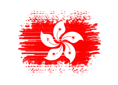 Ülke bayrağının soyut resmi