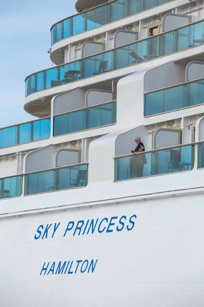 Гдыня Польша Июль Фото Большого Крейсерского Судна Sky Princess Длиной — стоковое фото