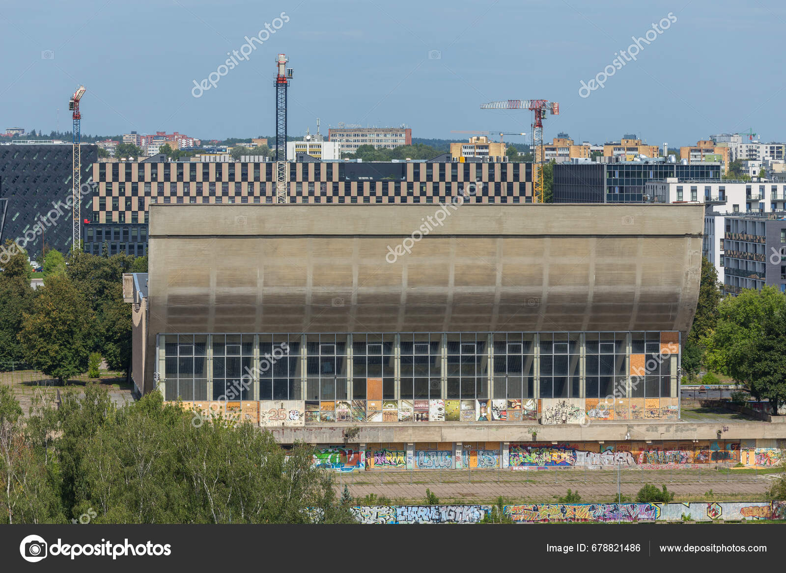 Vilnius Lithuania August 2023 Vilnius Palace Concerts Sports – Stock